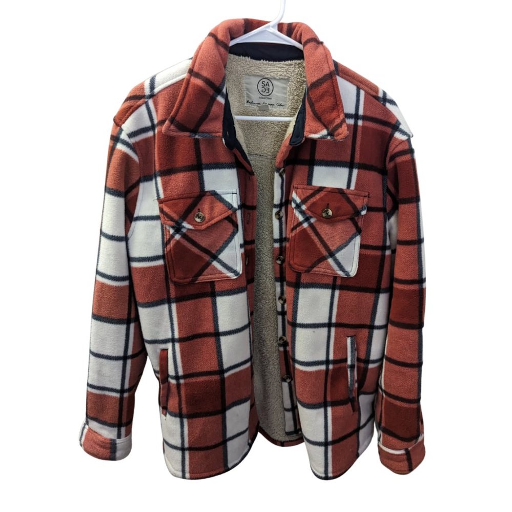 Tiktok Viral Flannel Shacket Size Large